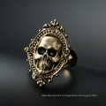 Ready to Ship Hot Sale Popular Jewelry Vintage Style Skull Ring